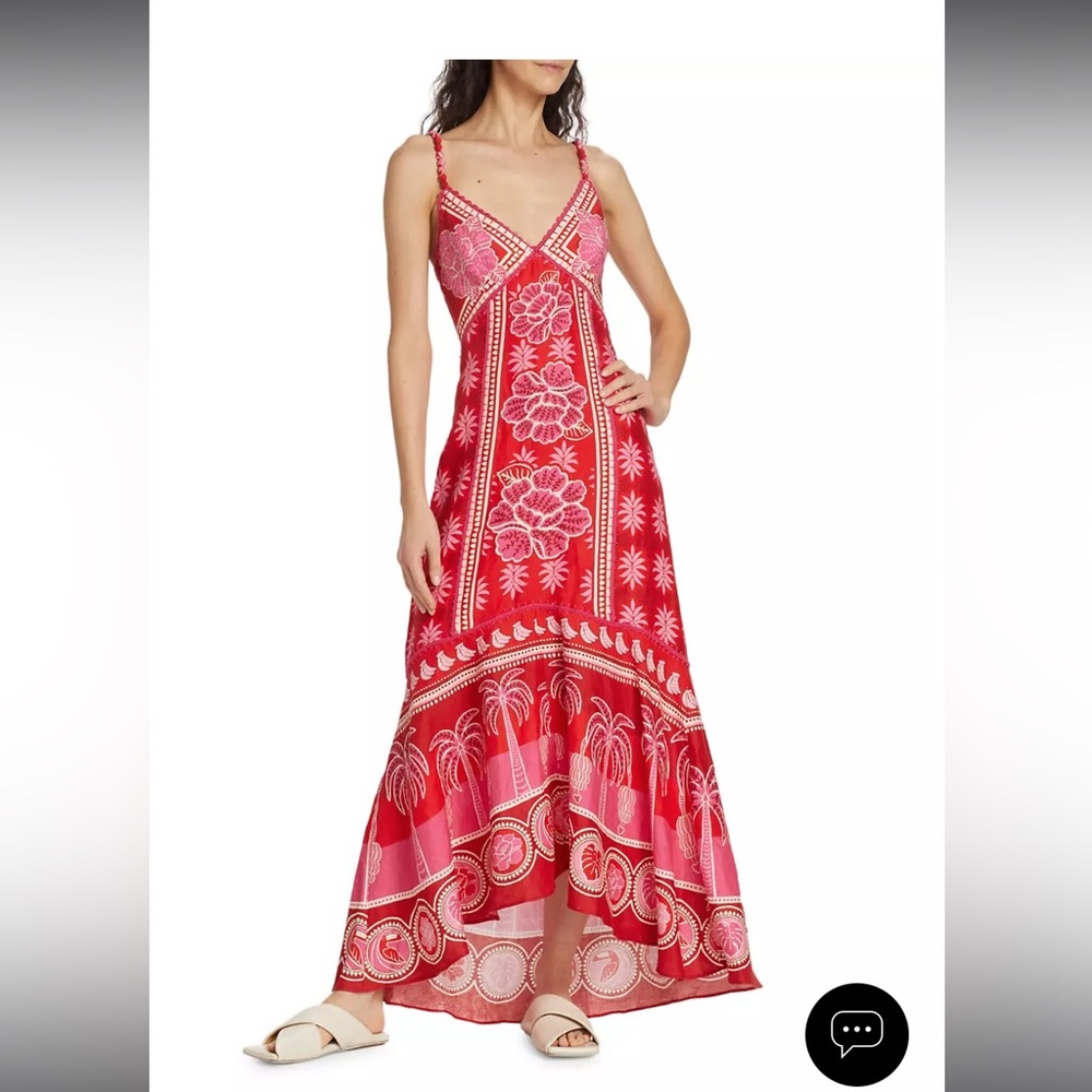 Farm rio summer sunrise maxi dress